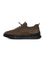 Pantofi Casual Barbati din piele naturala F695 COFFEE | ADVANCER