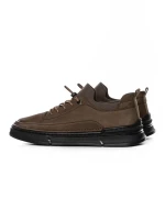 Pantofi Casual Barbati din piele naturala F695 COFFEE | ADVANCER