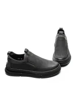 Pantofi Casual Barbati din piele naturala F697 GREY | ADVANCER