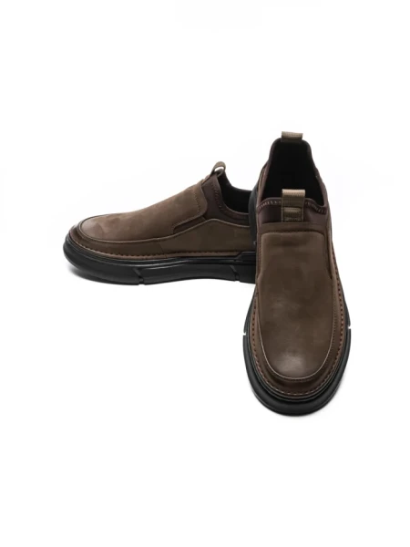 Pantofi Casual Barbati din piele naturala F697 COFFEE | ADVANCER