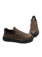 Pantofi Casual Barbati din piele naturala F697 COFFEE | ADVANCER
