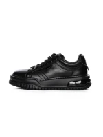 Pantofi Sport Barbati din piele naturala 5337 BLACK | ADVANCER
