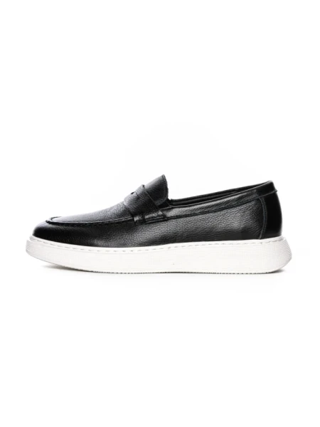 Pantofi Casual Barbati din piele naturala 5390 BLACK | ADVANCER