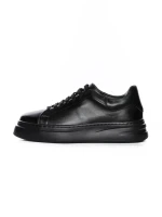 Pantofi Casual Barbati din piele naturala 5388 BLACK | ADVANCER