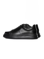 Pantofi Casual Barbati din piele naturala 5388 BLACK | ADVANCER
