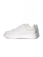 Pantofi Casual Barbati din piele naturala 5388 WHITE | ADVANCER