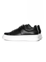 Pantofi Casual Barbati din piele naturala 5388 BLACK-WHITE | ADVANCER