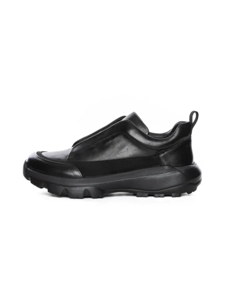 Pantofi Sport Barbati din piele naturala 6718 BLACK | ADVANCER