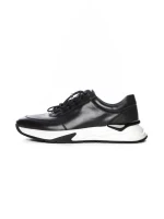 Pantofi Sport Barbati din piele naturala L2412 BLUE | ADVANCER