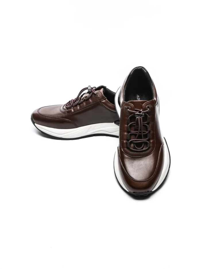 Pantofi Sport Barbati din piele naturala L2412 COFFEE | ADVANCER