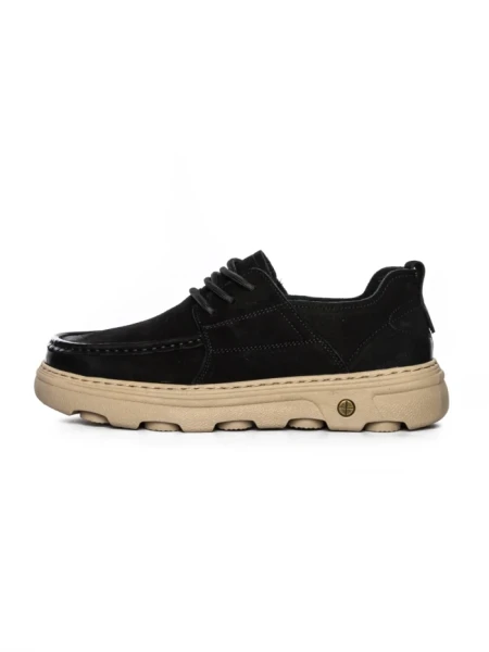 Mocasini Barbati din piele naturala 6801 BLACK | ADVANCER