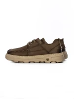 Mocasini Barbati din piele naturala 6801 KHAKI | ADVANCER