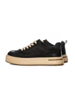Pantofi Sport Barbati din piele naturala 5967 BLACK | ADVANCER