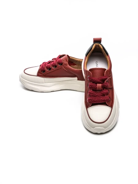 Pantofi Sport Dama din piele naturala BG01 RED | GALLOP