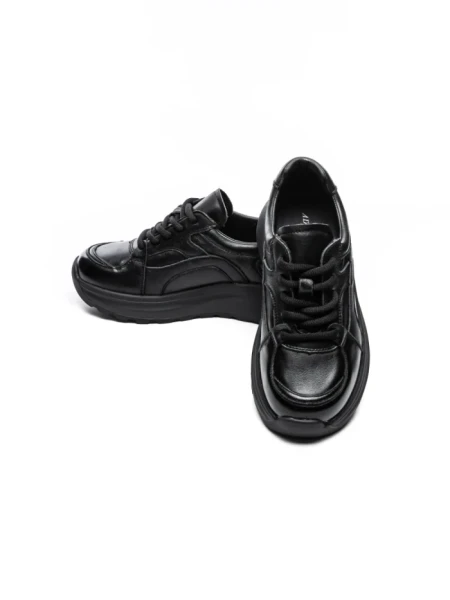 Pantofi Sport Dama din piele naturala S5353 BLACK | ADVANCER