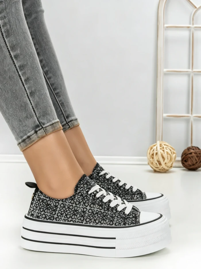 Tenisi Dama 804-4A BLACK | RED JIN