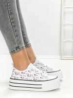Tenisi Dama 885-4B WHITE | RED JIN
