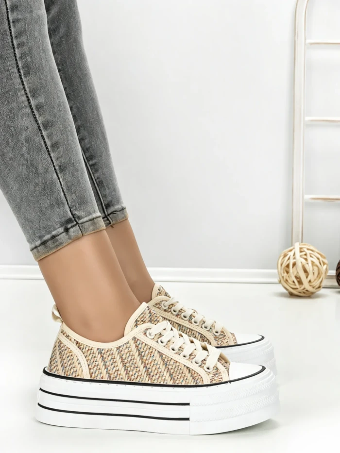Tenisi Dama 809-4D MULTICOLOR | RED JIN