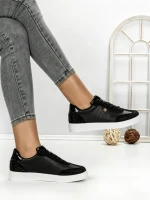 Sneakers Dama 817-4A BLACK | RED JIN