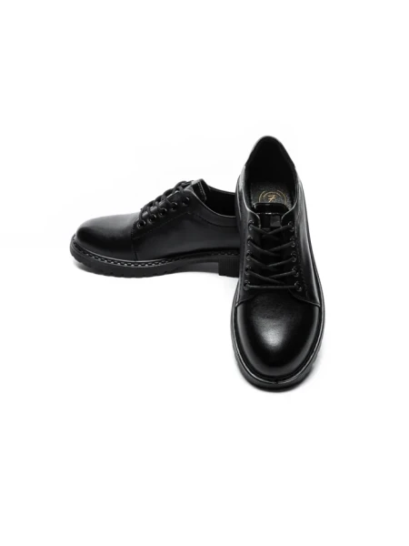 Pantofi Casual Dama din piele naturala 3218Q03 BLACK | FORMAZIONE