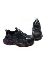 Pantofi sport Barbati din piele naturala 501378X Albastr... » Reina.Ro