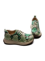 Pantofi Sport Dama din piele naturala 10886 GREEN | ADVANCER