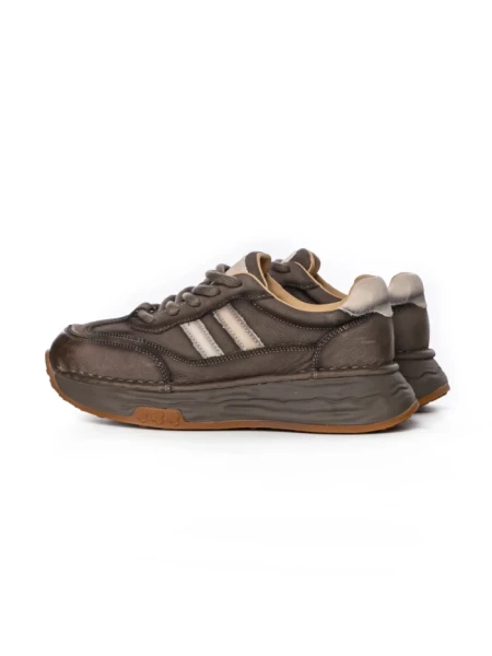 Pantofi Sport Dama din piele naturala A7068 GREY | ADVANCER