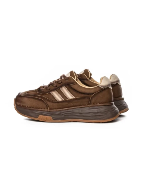 Pantofi Sport Dama din piele naturala A7068 BROWN | ADVANCER