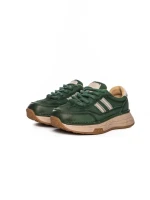 Pantofi Sport Dama din piele naturala A7068 GREEN | ADVANCER