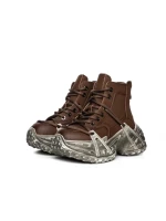 Ghete Dama din piele naturala 10806 BROWN | ADVANCER