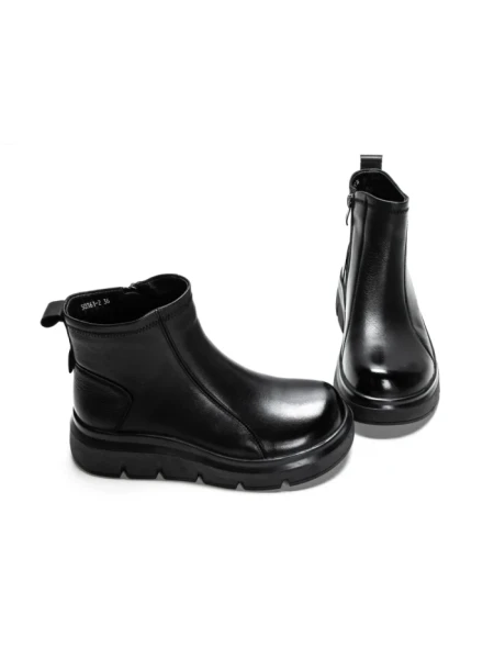 Ghete Dama din piele naturala 50361-2 BLACK | ADVANCER