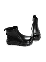 Ghete Dama din piele naturala 50361-2 BLACK | ADVANCER