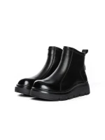 Ghete Dama din piele naturala 50361-2 BLACK | ADVANCER
