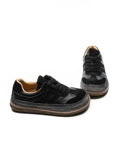 Pantofi Sport Dama din piele naturala 6022 BLACK | ADVANCER