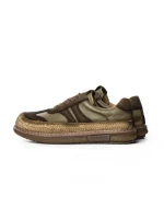 Pantofi Sport Dama din piele naturala 6022 KHAKI | ADVANCER
