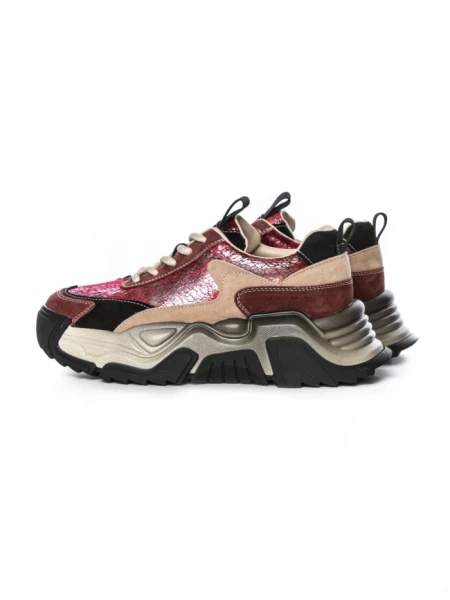 Pantofi Sport Dama din piele naturala 39008 RED | ADVANCER