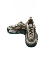 Pantofi Sport Dama din piele naturala 39008 GREEN | ADVANCER