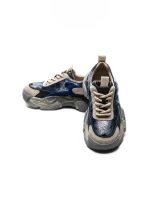 Pantofi Sport Dama din piele naturala 39008 BLUE | ADVANCER