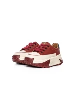 Pantofi Sport Dama din piele naturala KM9071-2 RED | ADVANCER