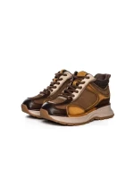 Ghete Dama din piele naturala 8001 YELLOW | ADVANCER