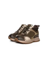 Ghete Dama din piele naturala 8001 KHAKI | ADVANCER