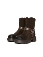 Ghete Dama din piele naturala 10856-2 BROWN | ADVANCER