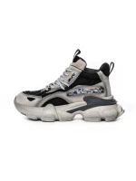 Pantofi Sport Dama din piele naturala Y5797-1 BLACK-GREY | ADVANCER