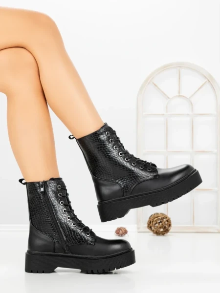 Ghete Dama FB-01 BLACK | VIVIRICH