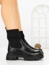 Ghete Dama FB-901 BLACK | VIVIRICH