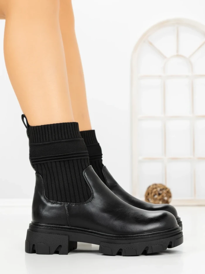 Ghete Dama FB-901 BLACK | VIVIRICH