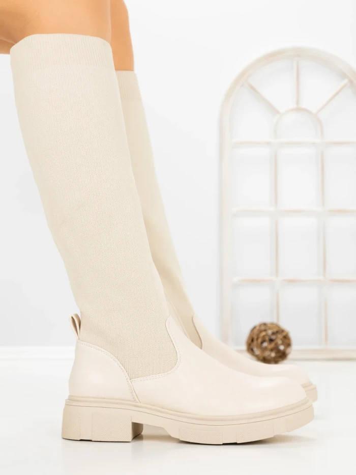 Cizme Dama FB-320 BEIGE | VIVIRICH