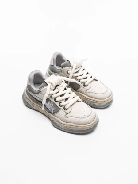 Pantofi Sport Barbati din piele naturala 8132 GREY | FRANCO GERARDO