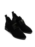 Ghete Dama din piele naturala 23-1987-1R BLACK | ADVANCER