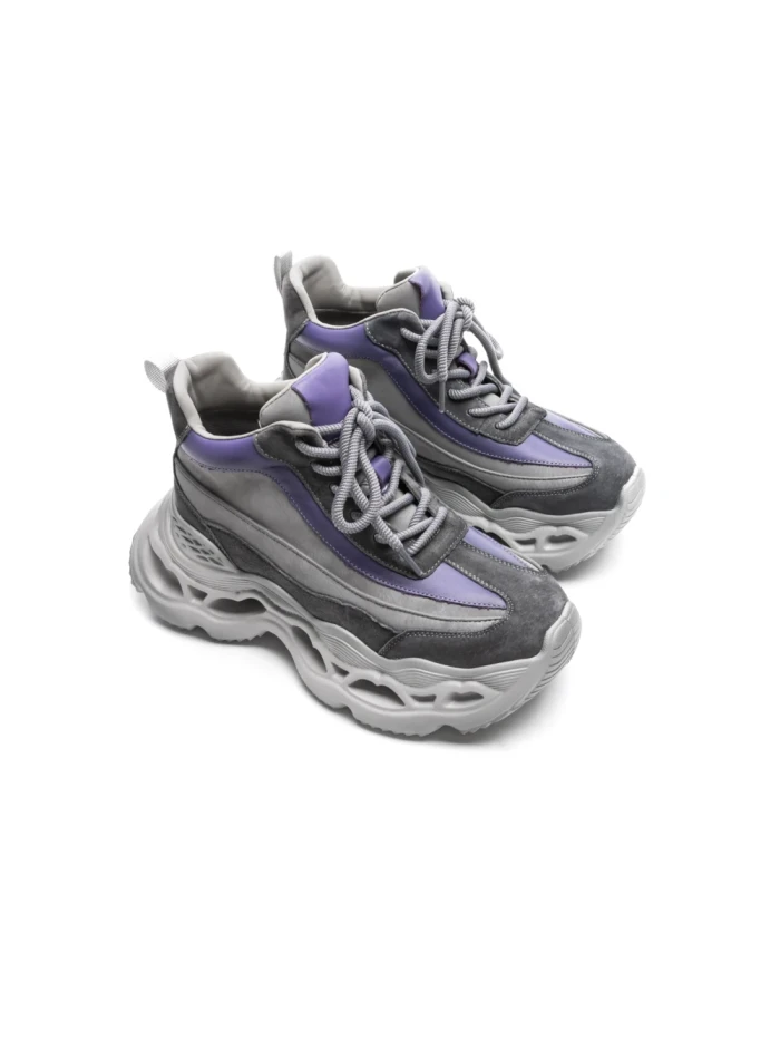 Pantofi Sport Dama din piele naturala HY6316 PURPLE | ADVANCER